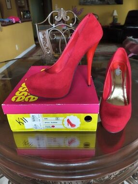 Charlotte Russe Suede Heels